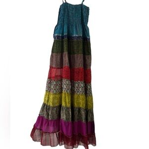 Junglee Billee Smocked Maxi Dress NWT
